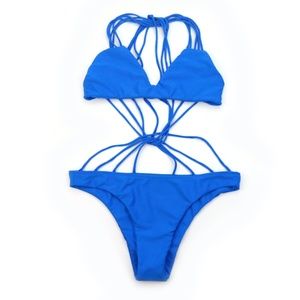 MIKOH Seychelles Coastal Blue Bikini NEW! RARE!